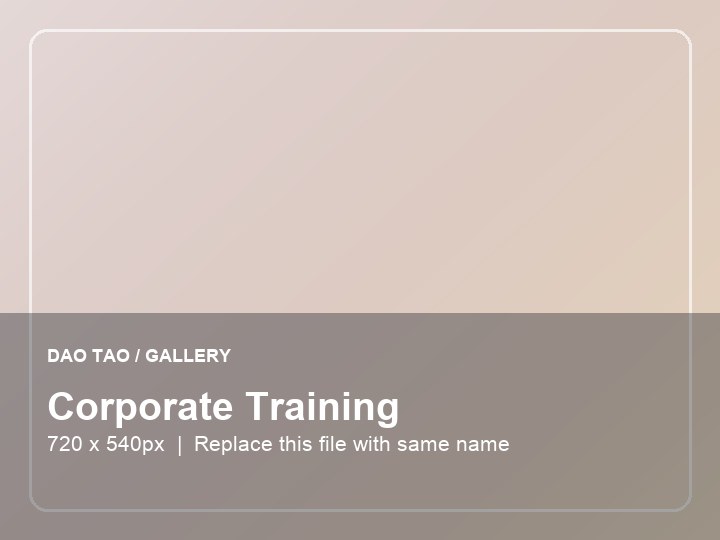 Đào tạo doanh nghiệp